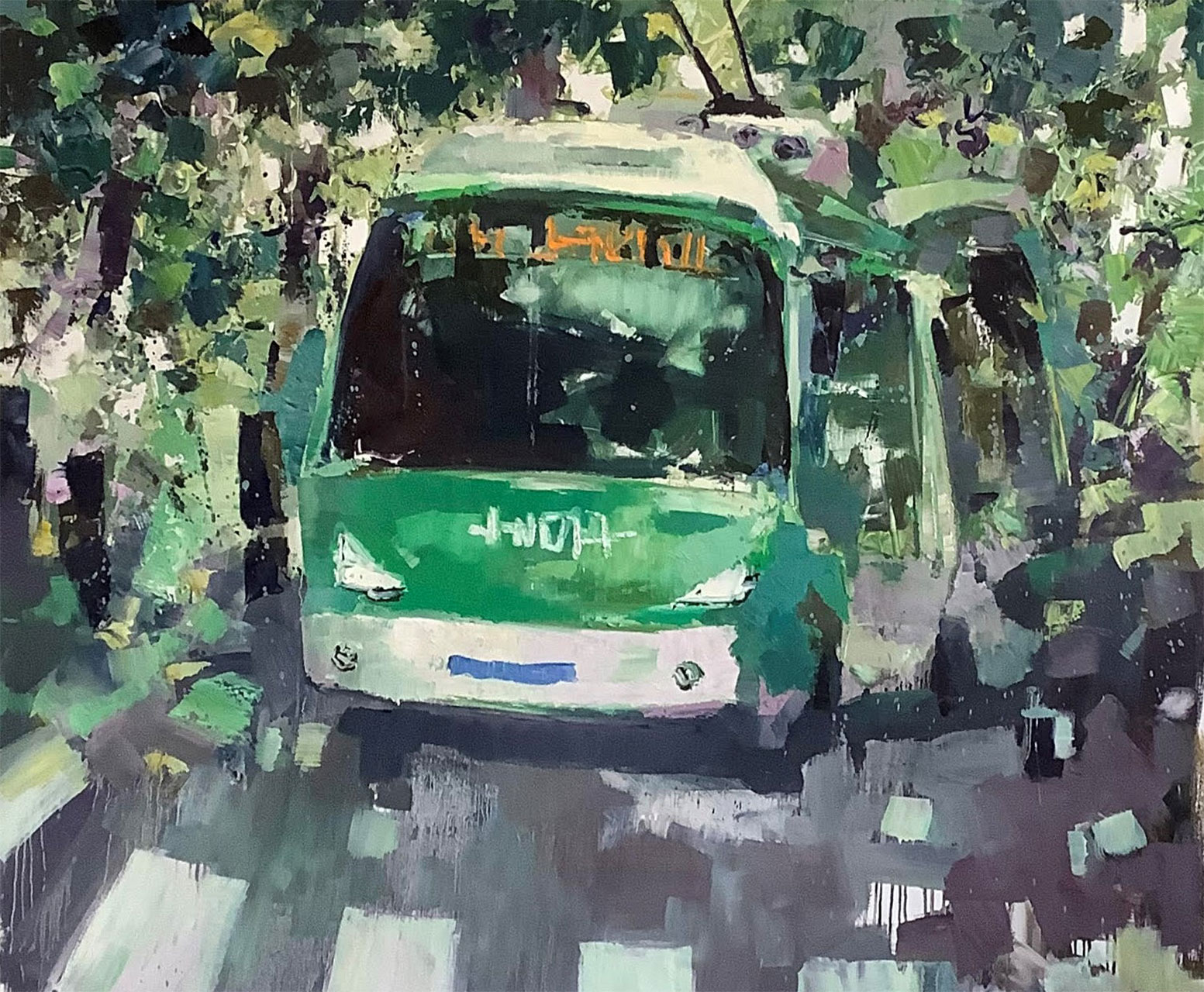 L'Europa parli con una voce sola, cm 120x140, olio su tela, 2023